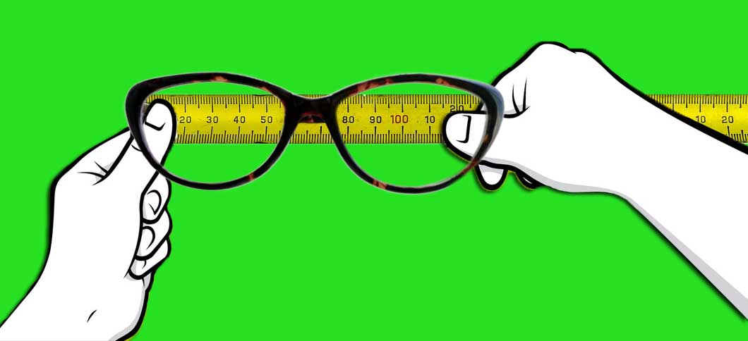 measure your glasses
